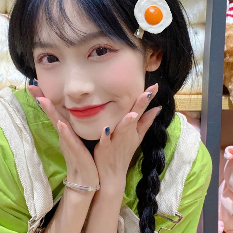 1 vnt., virto kiaušinio segtukas, plaukų segtukas Mieli vaikų galvos apdangalai, segtukai, plaukų rankenos, moteriški kirpčiukai, segtukai, plaukų aksesuarai