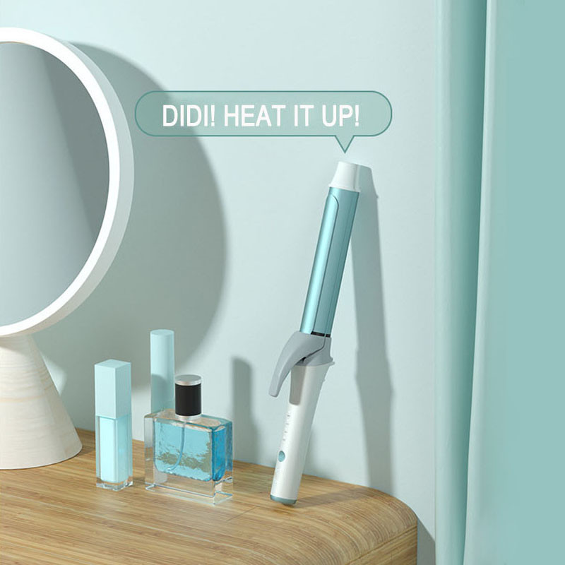 30 mm Profesionalus plaukų garbanojimo geležies keraminis volelis plaukų garbanos Wand Waver formavimo įrankiai Elektrinis plaukų tiesintuvas moterims