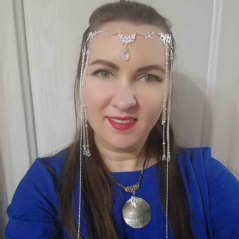 Lanț pentru frunte cu franjuri cu strass de lux Nuntă romantică Tochie de cap de cristal strălucitor Accesorii pentru păr de mireasă Bijuterii Cadouri