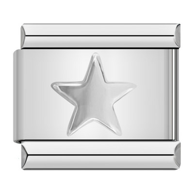 Hapiship Fashion Butterfly Star Cross Romantiline süda Itaalia lingid Charm Fit 9mm roostevabast terasest käevõru ehete valmistamine DJ467