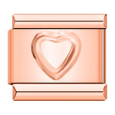 Hapiship Fashion Butterfly Star Cross Romantiline süda Itaalia lingid Charm Fit 9mm roostevabast terasest käevõru ehete valmistamine DJ467