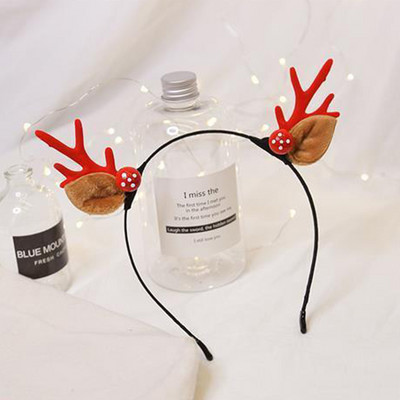 Karácsonyi fejpánt Agancs hajkarika Karácsonyi buli Szarvasfül Virág Gyermek felnőtt fejdíszek Karácsonyi Ajándékok Fényképezés Kellékek