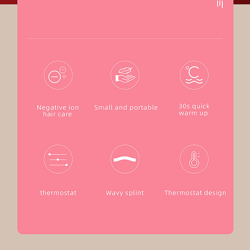 SONOFLY 2 bačve Negative Ion Care Uvijač za kosu Keramički uvijač Uvijač za kosu Valovita udlaga Termostat Valjak Alati za oblikovanje v-530