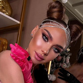 Modni slojevi od kamenčića, kristalni lanac za glavu za kosu, vjenčana tijara, dodaci za kosu, dodaci za kosu, traka za glavu, dodaci za mladenku