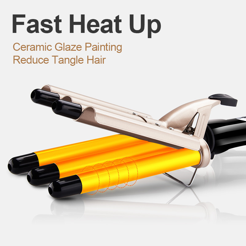 RESUXI uvijači za kosu Profesionalni alati za oblikovanje kose Keramički stilizatori za kosu s pet bačvi Električni uvijači za kosu