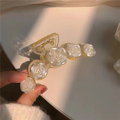Pearl hajtű Bowknot hajcsat Koreai női kiegészítők 2022 luxus