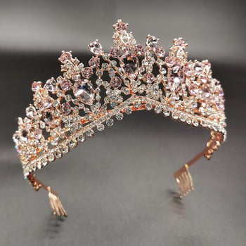 CQHG New Grand Luxury European Retro Baroque Bride Crown Headwear Queen Crown Аксесоари Трансгранични