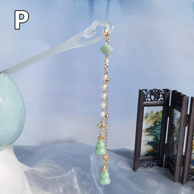 Ecetes hajtű hajrúd kínai stílusú bojt hajrudak női lányok vintage pálcika stílusú hajtűk Hanfu ruha hajtartozék