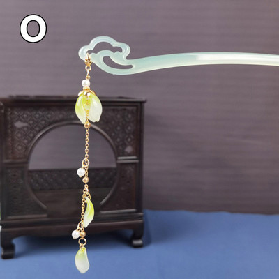 Ecetes hajtű hajrúd kínai stílusú bojt hajrudak női lányok vintage pálcika stílusú hajtűk Hanfu ruha hajtartozék