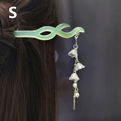 Ecetes hajtű hajrúd kínai stílusú bojt hajrudak női lányok vintage pálcika stílusú hajtűk Hanfu ruha hajtartozék