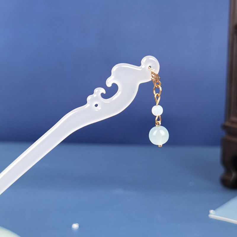 Ecetes hajtű hajrúd kínai stílusú bojt hajrudak női lányok vintage pálcika stílusú hajtűk Hanfu ruha hajtartozék