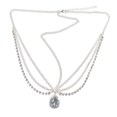 Boho ανεμιστήρας μεταλλική αλυσίδα με φούντα τρυπάνι νερού, κορδέλα κεφαλής, μολύβδινη αλυσίδα μαλλιών