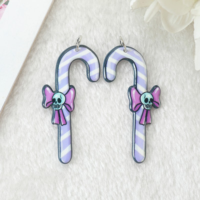 12db karácsonyi bűbáj Mikulás Harisnya Koszorúk Gyömbérmankó Hópehely Díszek Lapos Akril Leletek Ékszerek Barkácsolás