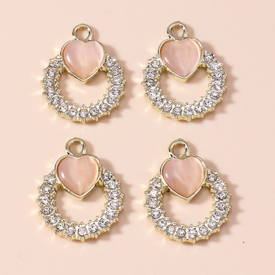 10 бр. Изящни кристални приказни талисмани за изработка на бижута Направи си сам Аксесоари Ангелски талисмани, висулки за изработка на колиета, обеци