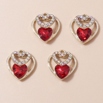 10 бр. Изящни кристални приказни талисмани за изработка на бижута Направи си сам Аксесоари Ангелски талисмани, висулки за изработка на колиета, обеци