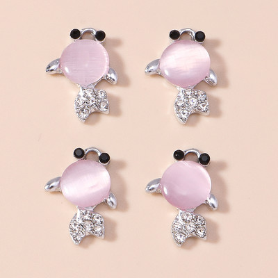 10 бр. Изящни кристални приказни талисмани за изработка на бижута Направи си сам Аксесоари Ангелски талисмани, висулки за изработка на колиета, обеци