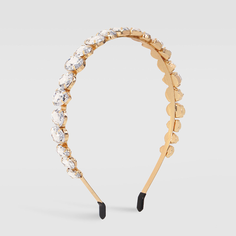 Moda mireasă prințesă picătură de apă coroană nuntă coafură banda de păr strasuri accesorii pentru păr fete copii cadouri