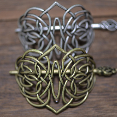 LangHong 1 KOM. Legendarna Viking ukosnica Viking Celtics Knotwork Ukosnica za žene Talisman nakit