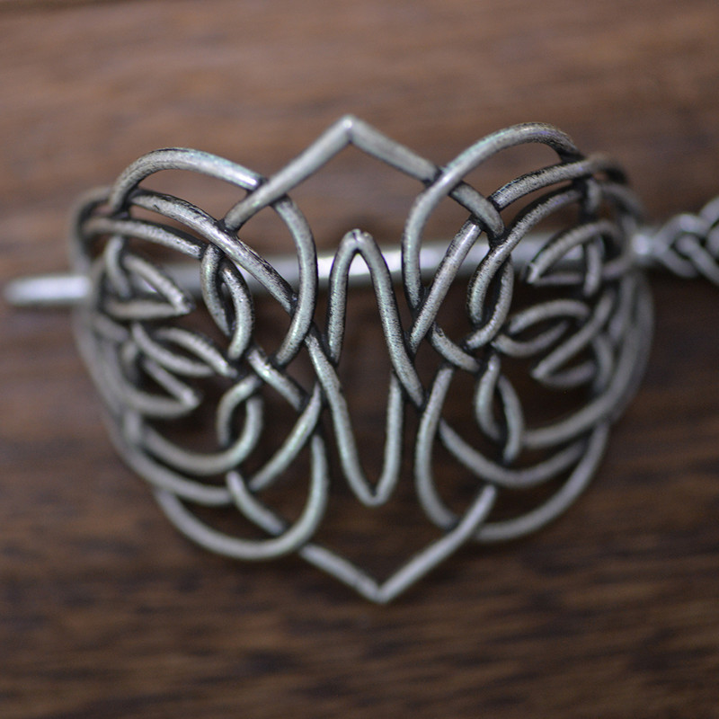 LangHong 1 db Legendás Viking Hajtű Viking Celtics Knotwork Női Talizmán ékszer
