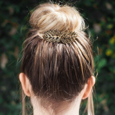 Lady Leaf hajfésű nőknek születésnapi buli koszorúslány Ajándék haj Kiegészítők Hajtű Hajkapcsok Lolita Kiegészítők Boho Fashion