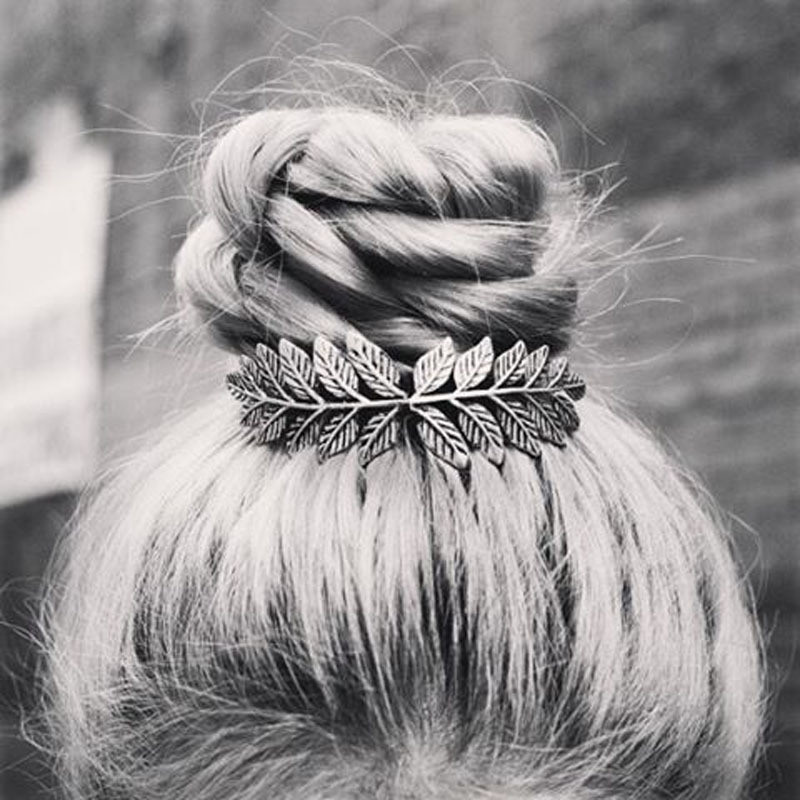 Lady Leaf hajfésű nőknek születésnapi buli koszorúslány Ajándék haj Kiegészítők Hajtű Hajkapcsok Lolita Kiegészítők Boho Fashion