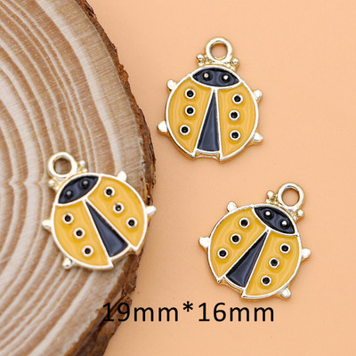 10 bucăți smalț cristal gărgăriță gărgărițe pandantive pentru bijuterii DIY brățară femei colier cercei accesorii meșteșuguri