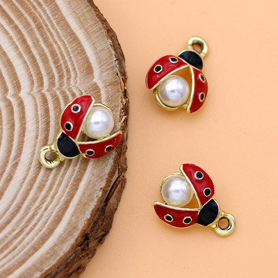 10 bucăți smalț cristal gărgăriță gărgărițe pandantive pentru bijuterii DIY brățară femei colier cercei accesorii meșteșuguri