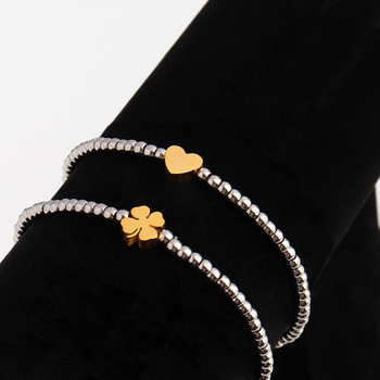 5 τμχ/παρτίδα Γυαλιστερή γούρια από ανοξείδωτο ατσάλι υψηλής ποιότητας για κοσμήματα Κατασκευή Star Heart Pendant diy Beads βραχιόλια δωρεάν αποστολή