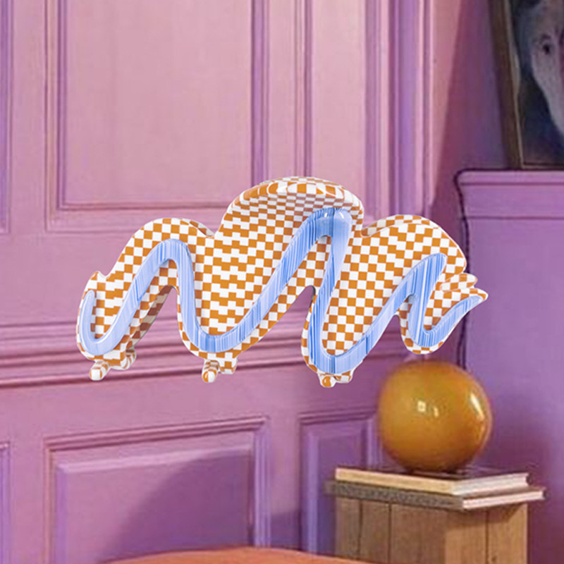 Korejski modni krem keksi Savijanje kopči za kosu Vintage kandže za kosu Slatki INS Dizajn nakita za kosu