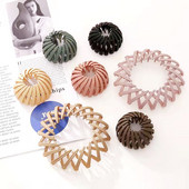 Мързелив човек Матирана текстура Шнола за коса Кок за коса ClawClips Катарама за хвощ Шнола за коса Птиче гнездо Разширяващи се аксесоари за коса за жени