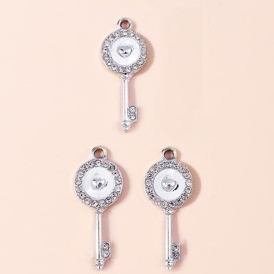 10 τμχ Κομψό Σχέδιο Μάρκας Χρυσό Χρώμα Τριφύλλι Γούρια λουλουδιών για Σκουλαρίκια Βραχιόλι Κολιέ Κρεμαστό Αξεσουάρ κοσμημάτων Diy