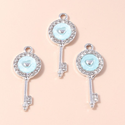 10 τμχ Κομψό Σχέδιο Μάρκας Χρυσό Χρώμα Τριφύλλι Γούρια λουλουδιών για Σκουλαρίκια Βραχιόλι Κολιέ Κρεμαστό Αξεσουάρ κοσμημάτων Diy