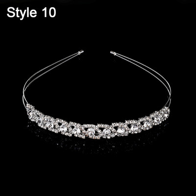 Divatos levél stílusú esküvői korona menyasszonyi tiara Vintage menyasszonyi hajkarika Arany esküvői hajkiegészítők női hajékszerek hajpánt