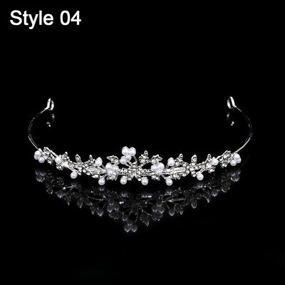 Divatos levél stílusú esküvői korona menyasszonyi tiara Vintage menyasszonyi hajkarika Arany esküvői hajkiegészítők női hajékszerek hajpánt
