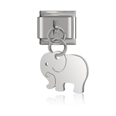 Hapiship uus originaal karikakra elevant tiib kassi süda armastus küünised võlu lüli sobib 9 mm käevõru roostevabast terasest ehete valmistamine DJ246