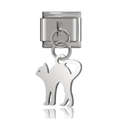 Hapiship uus originaal karikakra elevant tiib kassi süda armastus küünised võlu lüli sobib 9 mm käevõru roostevabast terasest ehete valmistamine DJ246