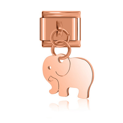 Hapiship uus originaal karikakra elevant tiib kassi süda armastus küünised võlu lüli sobib 9 mm käevõru roostevabast terasest ehete valmistamine DJ246