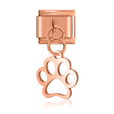 Hapiship uus originaal karikakra elevant tiib kassi süda armastus küünised võlu lüli sobib 9 mm käevõru roostevabast terasest ehete valmistamine DJ246