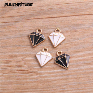 20 ks dvojfarebných 13 * 16 mm zliatinových kovových kvapiek oleja nepravidelného tvaru príveskov s príveskami na výrobu šperkov pre domácich majstrov