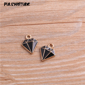 20 ks dvojfarebných 13 * 16 mm zliatinových kovových kvapiek oleja nepravidelného tvaru príveskov s príveskami na výrobu šperkov pre domácich majstrov