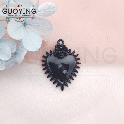 10db Evil Eye barokk stílusú fém ékszer barkács fülbevaló karkötő ékszer készítés fülbevaló bűbáj Evil Eye varázsa zománc varázsa
