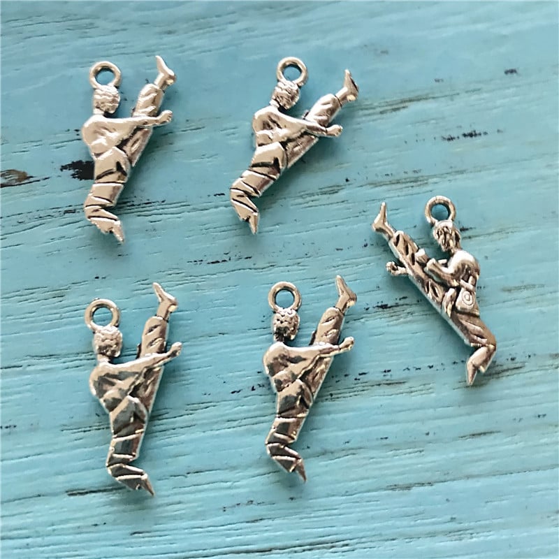30db Karate Kick Connector Charms Férfi Ékszerek Barkács nyaklánc Karkötő Kulcstartó Esztétikai Kiegészítők Ékszerkészítési Kellékek