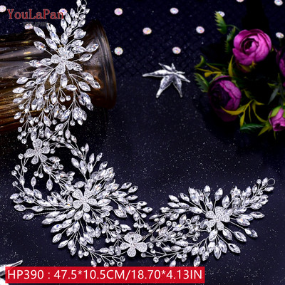 YouLaPan HP242 Esküvői fejfedők Fejdíszek Barátnő Fascinators Fejpánt Menyasszonyi Haj Kiegészítők Divat Nő Tiara