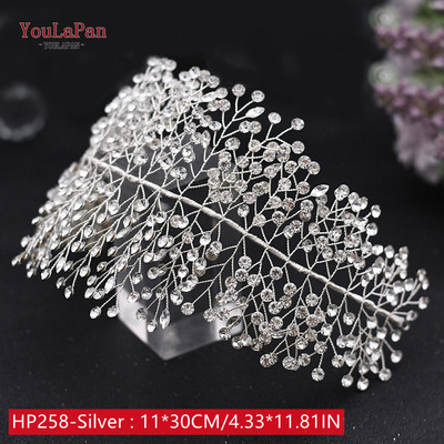 YouLaPan HP242 Esküvői fejfedők Fejdíszek Barátnő Fascinators Fejpánt Menyasszonyi Haj Kiegészítők Divat Nő Tiara