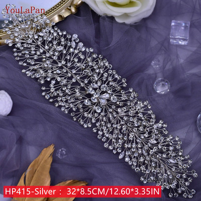 YouLaPan HP242 Esküvői fejfedők Fejdíszek Barátnő Fascinators Fejpánt Menyasszonyi Haj Kiegészítők Divat Nő Tiara