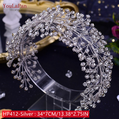 YouLaPan HP242 Esküvői fejfedők Fejdíszek Barátnő Fascinators Fejpánt Menyasszonyi Haj Kiegészítők Divat Nő Tiara