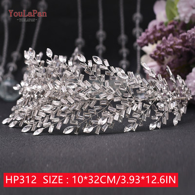 YouLaPan HP242 Esküvői fejfedők Fejdíszek Barátnő Fascinators Fejpánt Menyasszonyi Haj Kiegészítők Divat Nő Tiara