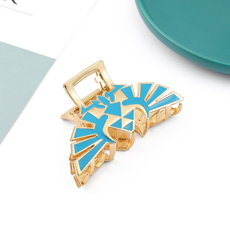 Moterų krabų plaukų žnyplės žaidimas Plaukų aksesuarai mergaitėms Vaikai Vaikai Animaciniai filmai Papuošalai Vasariniai galvos apdangalai Dovana