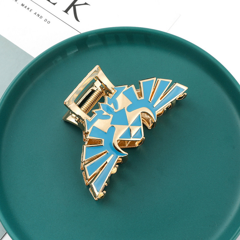 Moterų krabų plaukų žnyplės žaidimas Plaukų aksesuarai mergaitėms Vaikai Vaikai Animaciniai filmai Papuošalai Vasariniai galvos apdangalai Dovana