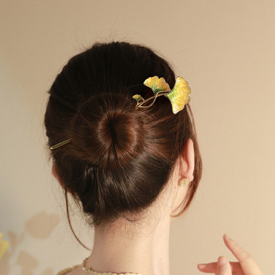 Nova ukosnica Štapići za kosu Minimalistički Big Pearl Trendy Punk Metalni dodaci za kosu Pokrivala za kosu Frizura za žene Nakit H048